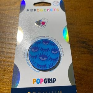NWT Popsockets Pop Grip (with the base and top, swappable top) - Lenticular Wink